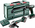 Zestaw elektronarzędzi Metabo METABO.COMBO SET 18V 2.4.3 (BS18+W18) 1x4.0Ah, 1x2.0Ah METABOX ... | 685204500 | 4061792223790
