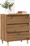 vidaXL Kummut, oak artisan, 60x35x70 cm | 856481 | 8721158438546