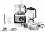 K&ouml;&ouml;girobot Bosch MC 812M814 Foodprocessor MultiTalent 8 Black | MC812M814 | 4242005347537