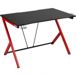 Nitro Concepts D12 Gaming Desk - black/red | GAGC-172 | 4251442503406
