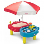 Little Tikes Piaskownica wodny st&oacute;ł z parasolem 120x83 cm (401L) | 401L00070 | 0050743510960