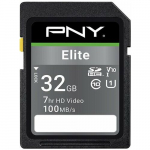 M&auml;lukaart PNY Elite SDHC 32 GB Class 10 UHS-I/U1 (P-SD32GU1100EL-GE) | P-SD32GU1100EL-GE | 0751492625553