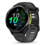 Garmin Forerunner&reg; 970 Carbon Grey DLC Titanium with Black Case and Black/Translucent Whitestone Band | 010-02969-10 | 753759349929