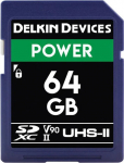M&auml;lukaart Delkin Power 2000x SDXC 64 GB Class 10 UHS-II/U3 V90 (DDSDG200064G) | DDSDG200064G | 814373022206