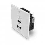 LINDY 70m Cat.6 HDMI 4K60 HDBaseT UK Wall Plate Ext/Transmit | 38347 | 4002888383479