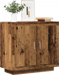 vidaXL Komoda, stare drewno, 80x40x75 cm | 856862 | 8721158442017