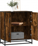 vidaXL vidaXL Komoda, przydymiony dąb, 68x35x76 cm, materiał drewnopochodny | 848991 | 8721102840500