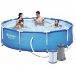 Bestway ovaalne raamiga bassein 305x76 cm pumbaga Bestway 56408 | 312130-uniw | 6942138928754