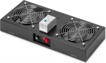 Digitus Digitus katusventilaator seinakappidele | DN-19 FAN-2-WM-T-SW | 4016032250586