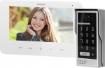 Orno Komplekt videouksetelefon juhtmeta, v&auml;rviline, LCD 7", interkom, koodlukuga, pinnapealne, White, SCUTI | OR-VID-VP-1073/W | 5908254802379