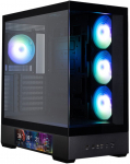 Korpuse Zalman Zalman P40 DS BLACK Midi-torn Black | 8800263650576 | 8800263650576