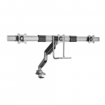 Equip Tischhalterung 17"-27"/3TFT 360&deg; Gasfeder  6Kg  silber lite Retail | 650162 | 4015867236048