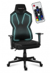 Laiendatav tugitool Huzaro Combat 6.2 Black RGB | HZ-Combat 6.2 Black RGB | 5903796016024