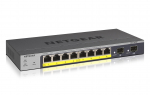 NETGEAR Switch 8x GE GS110TP-300EUS POE | GS110TP-300EUS | 0606449137644