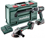 Zestaw elektronarzędzi Metabo METABO ZESTAW COMBO 18V 2.6.5 18 V (BS 18 L BL + W 18 L BL 9-125 Quick) 1x2,0Ah 1x4,0Ah METABOX | 685233000 | 4061792246607