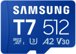 M&auml;lukaart Samsung T7 microSDXC 512GB UHS-I (MB-MB512T/WW) | MB-MB512T/WW | 8806097635062