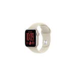 Pulkstenis Apple Watch SE 3 GPS + Cellular 40mm Starlight Aluminium Case with Sand Sport Band - M/L | MJLE4ET/A