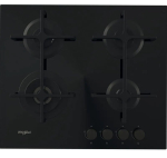 Sisseehitatav gaasipliit Whirlpool AKT 627/NB1 59 cm 4 tsooni Black | AKT 627/NB1 | 8003437644429