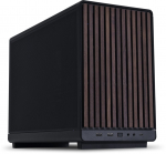 Lian Li DAN Cases A3-mATX Wood Edition PC-Geh&auml;use, Micro-ATX - Walnuss, Black | A3- mATX-WD Black | 4718466015808