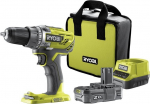 Urbjma&scaron;īna-skrūvgriezis Ryobi R18DD3-120S 18 V 1 x aku 2 Ah | 5133003347 | 4892210152626