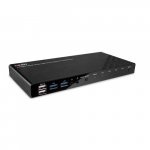 Przełącznik Lindy LINDY KVM Switch HDMI 4K60,USB3.0 & Audio 4Port | 39313 | 4002888393133