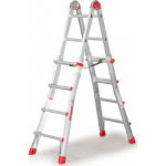 Faraone DRABINA TELES T5S ALUMINIOWA TELESKOPOWA 2X8 NITO. (1 SZT) | TELES.T4S | 8014802006797