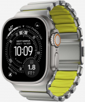 NOMAD Stratos rihm - titaanist k&auml;erihm Apple Watch 49mm FKM-ga (natural titanium, volt FKM) | NM011147858 | 856504011147