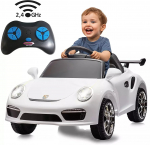 Jamara Ride-on RUF CTR3 Club Sport wei&szlig; 2,4GHz Li-Power 12.6 | 461873 | 4042774477646