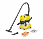 Odkurzacz przemysłowy Karcher Sauso-drėgno valymo siurblys Karcher WD 4 S V-20/5/22; 1000 W | 1.628-260.0 | 4066529027887
