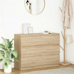 vidaXL Komoda, dąb sonoma, 100x35x76 cm | 3328500 VidaXL | 8721158713506