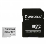 Karta Transcend 300S MicroSDXC 256 GB Class 10 UHS-I/U3  (TS256GUSD300S-A) | TS256GUSD300S-A | 0760557843047