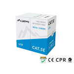 Lanberg paigalduskaabel UTP, kat. 5e, vasktraat CU, 305m, grey (LCU5-11CU-0305-S) | LCU5-11CU-0305-S | 5901969421781