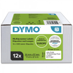 Dymo Kleebised erinevaks kasutamiseks 57x32mm valged 2093095 12 rulli | 2093095 | 3026980930950