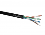 Solarix kabel instalacyjny PE CAT5e, UTP, drut, 305m (SXKD-5E-UTP-PEG) | SXKD-5E-UTP-PEG-305 | 8595684701326