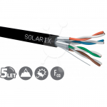 Solarix Kabel instalacyjny Solarix STP, Cat6A, drut, PE, cewka 500m SXKD-6A-STP-PE | 26000040 | 8595684701081