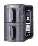 Ninja SL451EU fryer Double 9.5 L Stand-alone 2470 W Hot air fryer Black | SL451EU | 622356294362