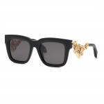 P&auml;ikeseprillid ROBERTO CAVALLI UNISEX SRC041M520700 (L&auml;&auml;ts/Sild/K&otilde;rvaklamber) 52/20/140 mm) | SRC041M520700 | 190605498576
