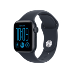 Apple Watch SE 3 GPS 40mm Midnight Aluminium Case with Navy Blue Sport Band - S/M | MJKY4ZR/A | 0195951259024