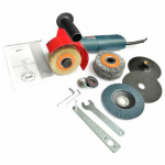 Lihvmasin Glob Puidu vanandamise komplekt lihvmasinaga BOSCH GWS 9-125-S ja tarvikutega (GLOB-GS05-14) - GLOB-GS05-14 | GLOB-GS05-14