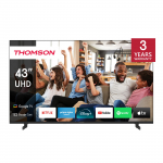 Thomson 43UG4S14 (109 cm (43 Zoll), Black, UltraHD/4K, Google TV, Triple-Tuner, HDR) | 43UG4S14 | 9120106661576