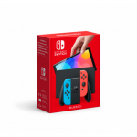 Nintendo Switch &ndash; model OLED (ne&oacute;novo modr&aacute;/ne&oacute;novo červen&aacute;) | NSH007 | 045496453442