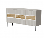 Cama INSERTO 3D chest of drawers 143.5x40x80 cashmere + LED | 400220 | 5903815010958