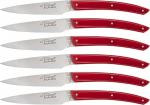 Laguiole Tradition Jean Dubost Laguiole 6-osaline nuga komplekt, akr&uuml;&uuml;l Red | J06TA720A20357 | 3219333977201