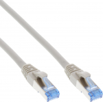 InLine 100 tk hulgi-pakk InLine&reg; kaabel S/FTP PiMF Cat.6A halogeenivaba 500MHz grey 0.5m | B-76850 | 4043718304653