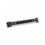 Toiteplokk Bachmann BACHMANN CONNECTUS 6xCEE7/3, 1xl&uuml;liti, 1xUSB-C/C 45 W, pikkus 2,0 m, CEE7/7, grey | 4057298227240 | 4057298227240
