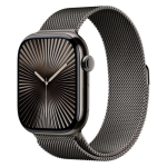 Apple Watch Series 10 GPS + Cellular 46mm Slate Titanium Case, Slate Milanese Loop EU M/L MWYW3 | MWYW3QFA | 195949564147