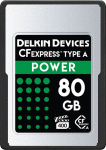 M&auml;lukaart Delkin Power VPG400 CFexpress 80 GB (DCFXAPWR80) | DCFXAPWR80 | 814373022015