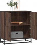 vidaXL vidaXL Komoda, brązowy dąb, 68x35x76 cm, materiał drewnopochodny | 848993 | 8721102840524