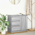 vidaXL Komoda z szufladą Gray Sonoma 71x35x65 cm Drewno klejone | 861576 | 8721158704955