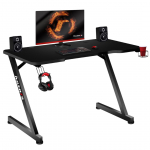 Kirjutuslaud Huzaro Hero 2.5 Black 120 cmx60 cm | HZ-Hero 2.5 | 5907564629652
